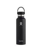 HYDRO FLASK 21 oz Black Standard Mouth