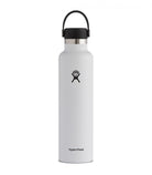 HYDRO FLASK 24 oz White Standard Mouth