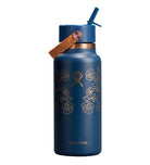 Hydro Flask HYDRO FLASK 32OZ WIDE FLEX STRAW CAP DARK BLUE
