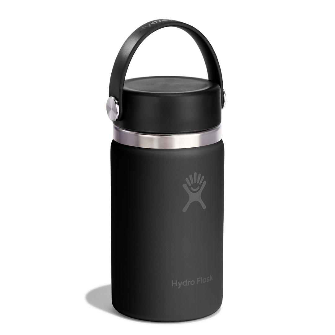 Hydro Flask 12oz Wide Flex Cap Black