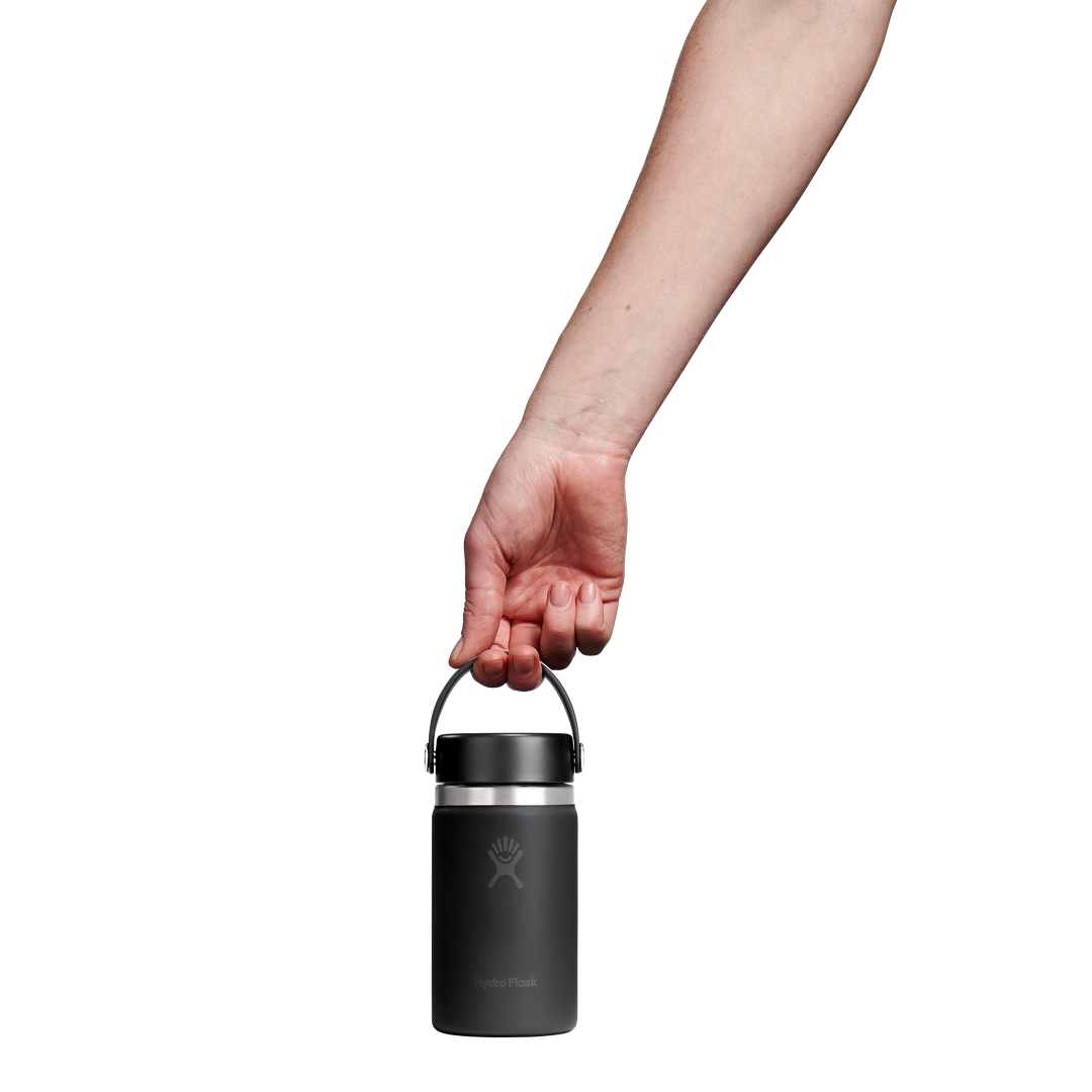 Hydro Flask 12oz Wide Flex Cap Black