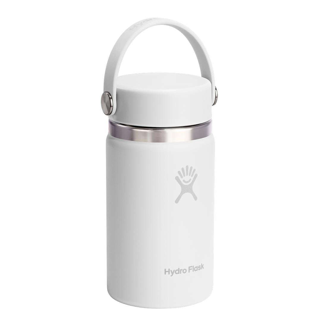 Hydro Flask HYDRO FLASK 12OZ WIDE FLEX CAP WHITE