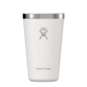 HYDRO FLASK 16OZ TUMBLER WHITE