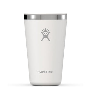 HYDRO FLASK 16OZ TUMBLER WHITE