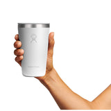 HYDRO FLASK 16OZ TUMBLER WHITE