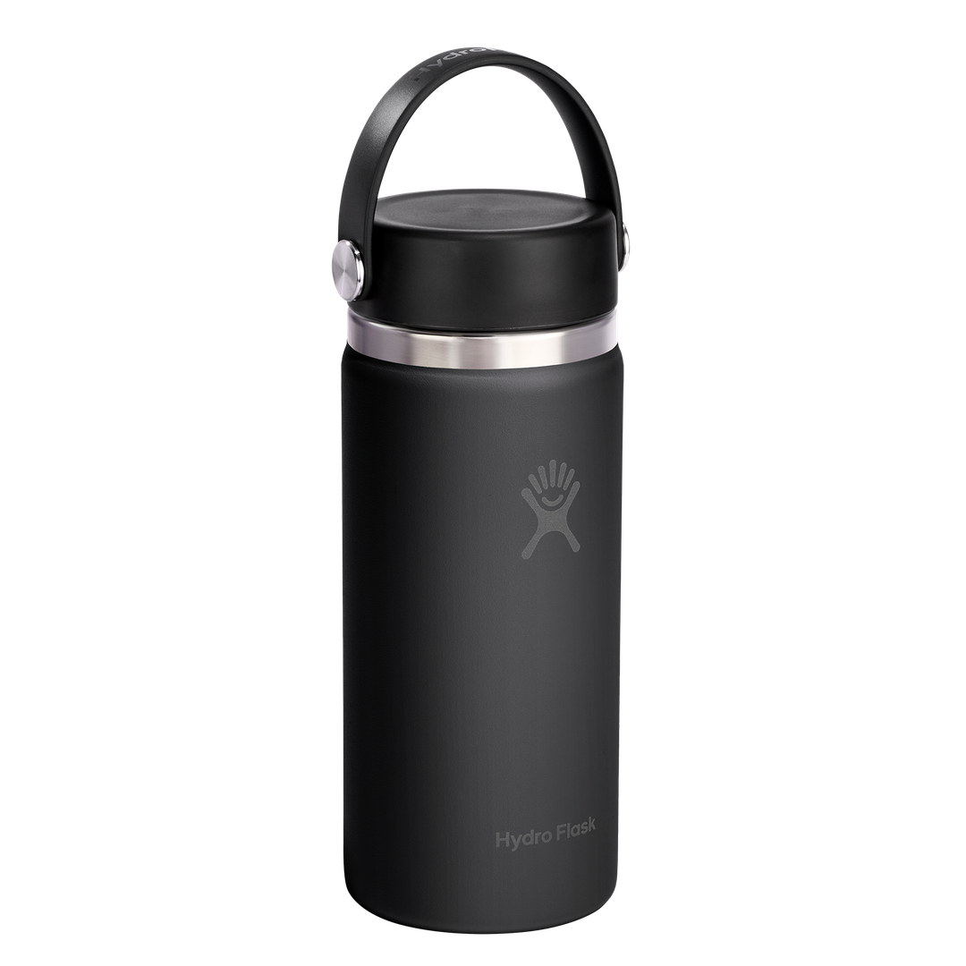 Hydro Flask 16oz Wide Flex Cap Black