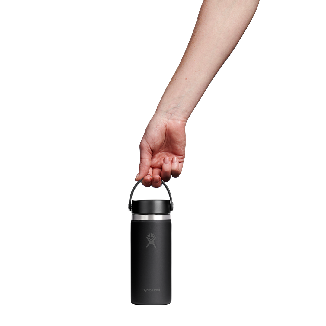 Hydro Flask 16oz Wide Flex Cap Black