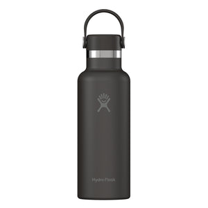 HYDRO FLASK 18OZ STANDARD FLEX CAP BLACK