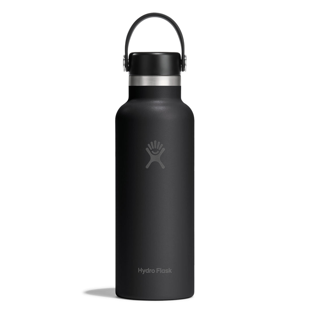 Hydro Flask HYDRO FLASK 18OZ STANDARD FLEX CAP BLACK