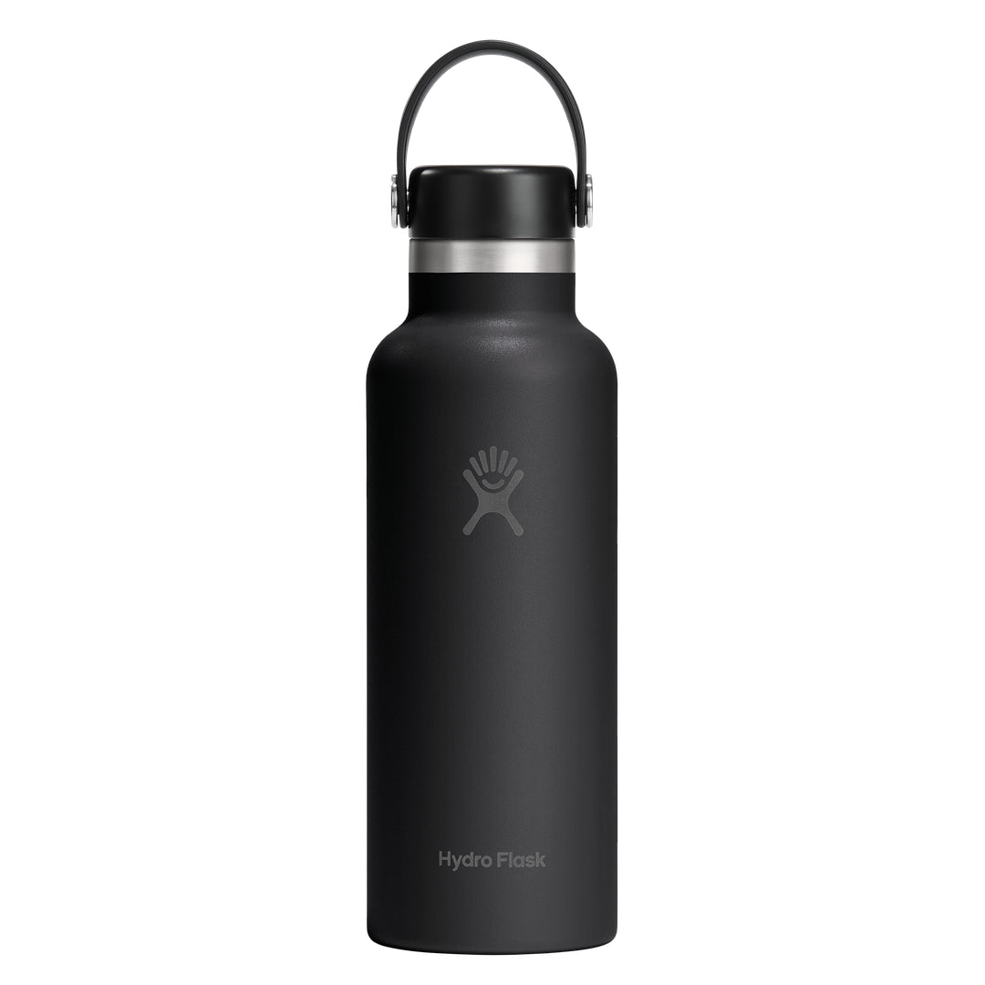 Hydro Flask HYDRO FLASK 18OZ STANDARD FLEX CAP BLACK