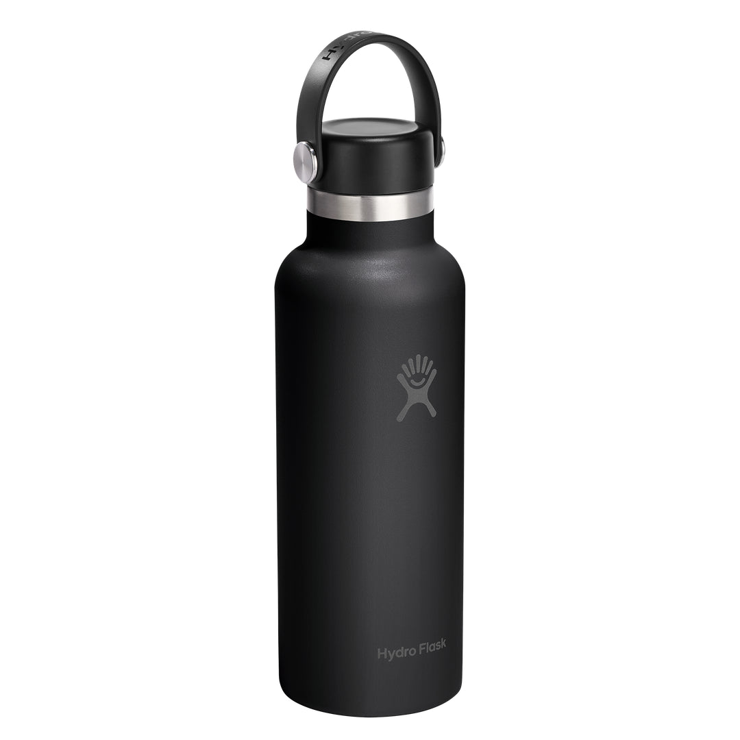 Hydro Flask HYDRO FLASK 18OZ STANDARD FLEX CAP BLACK