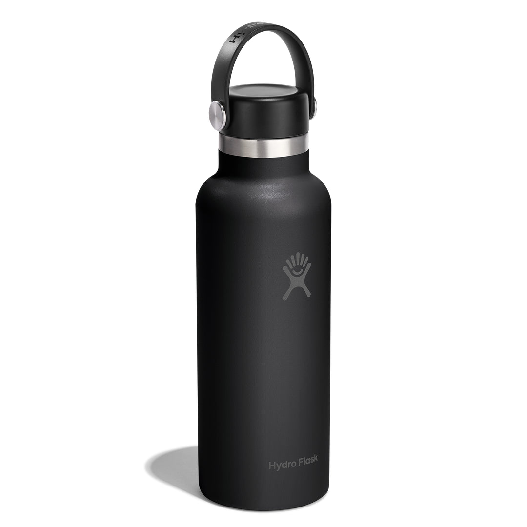 Hydro Flask HYDRO FLASK 18OZ STANDARD FLEX CAP BLACK