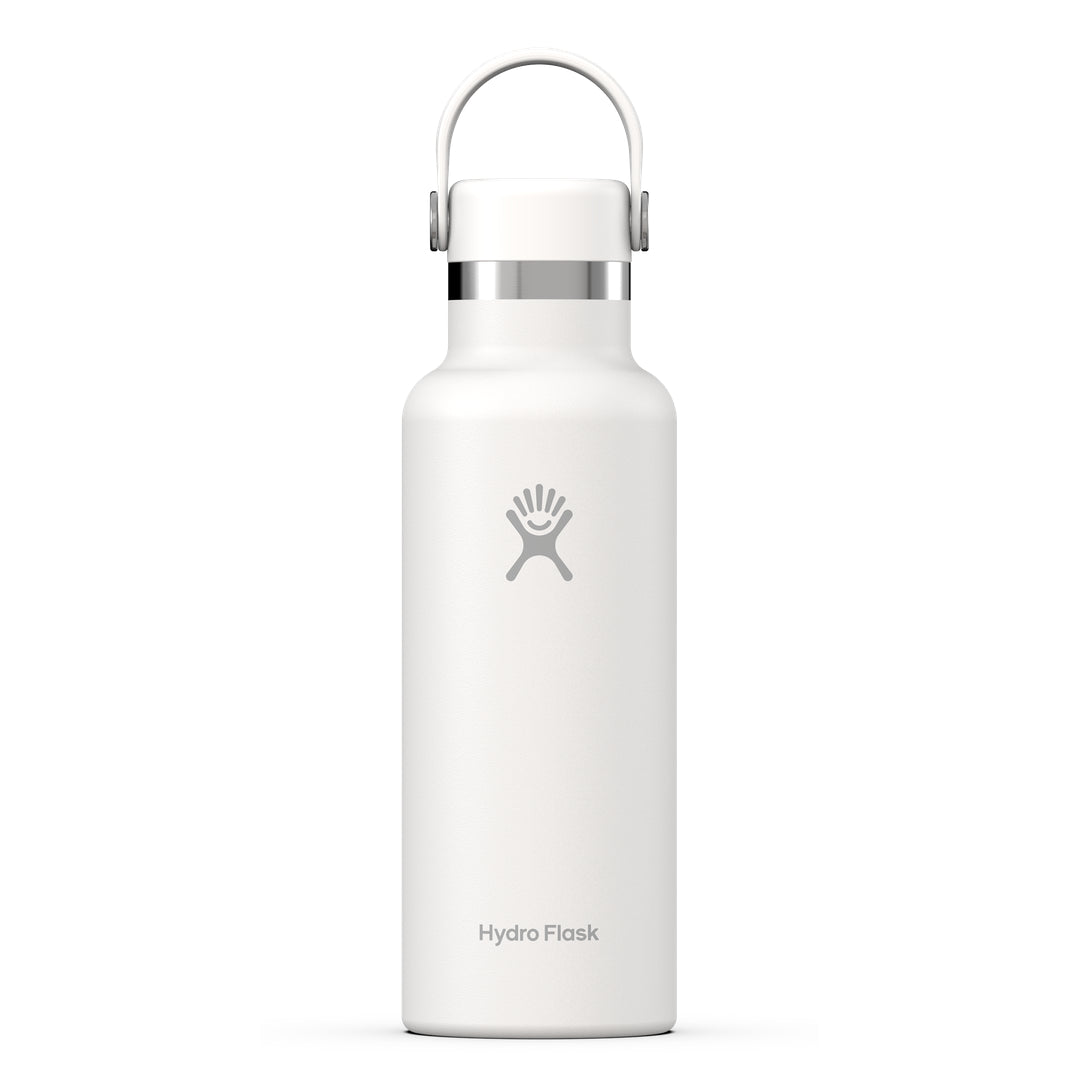 Hydro Flask HYDRO FLASK 18OZ STANDARD FLEX CAP WHITE