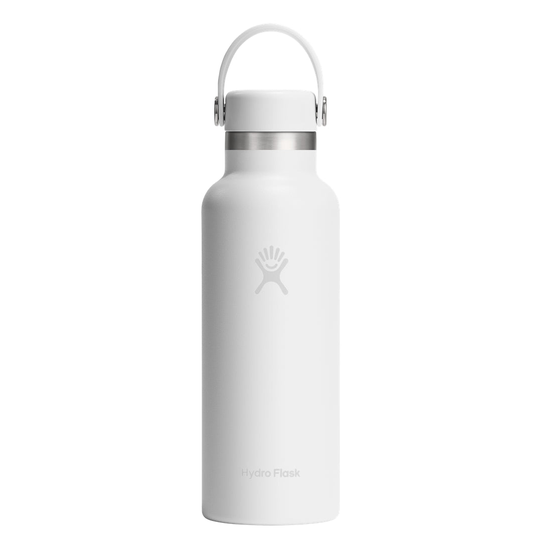 Hydro Flask HYDRO FLASK 18OZ STANDARD FLEX CAP WHITE