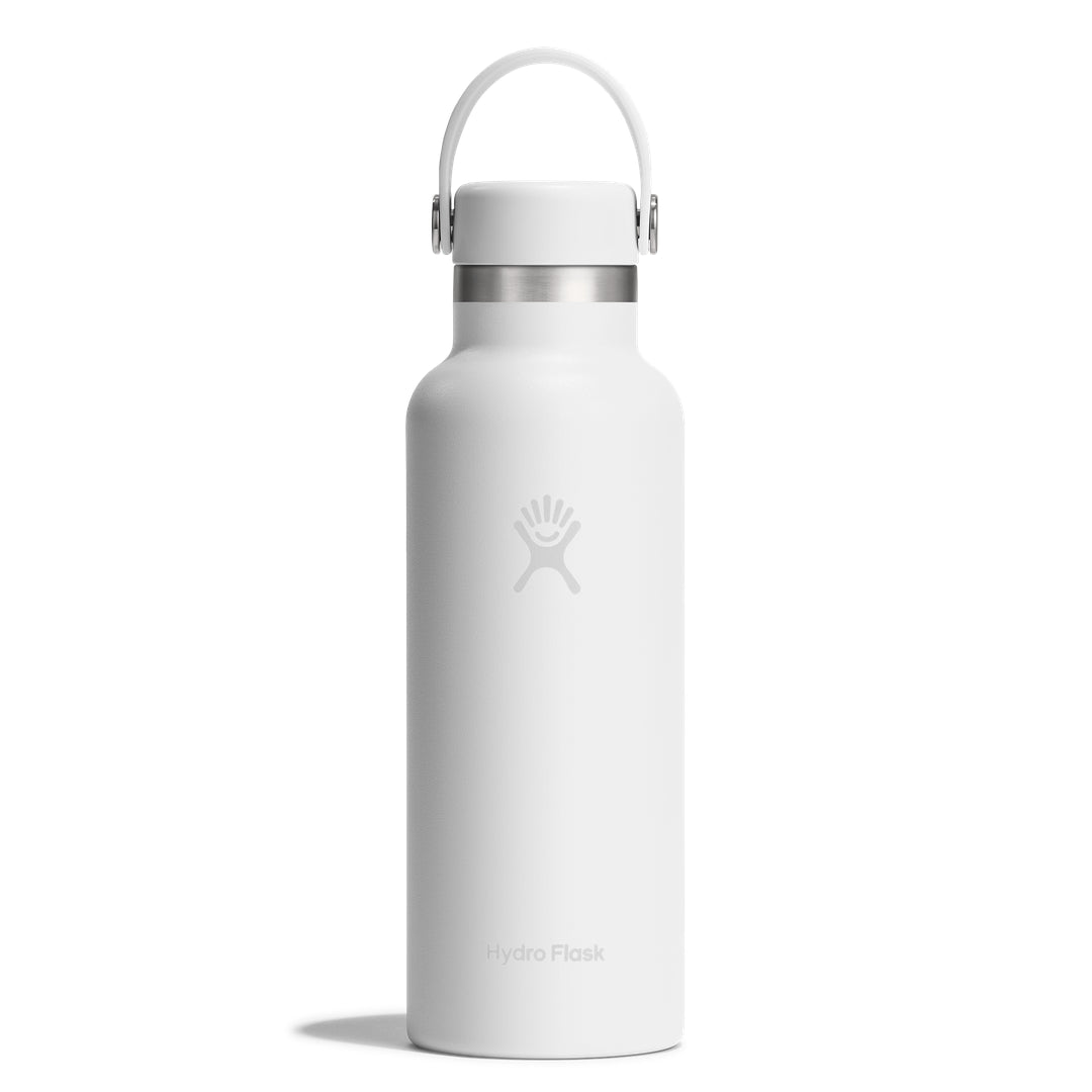 Hydro Flask HYDRO FLASK 18OZ STANDARD FLEX CAP WHITE