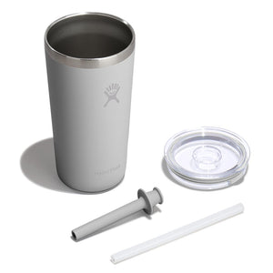 HYDRO FLASK 20OZ TUMBLER CLEAR STRAW LID BIRCH