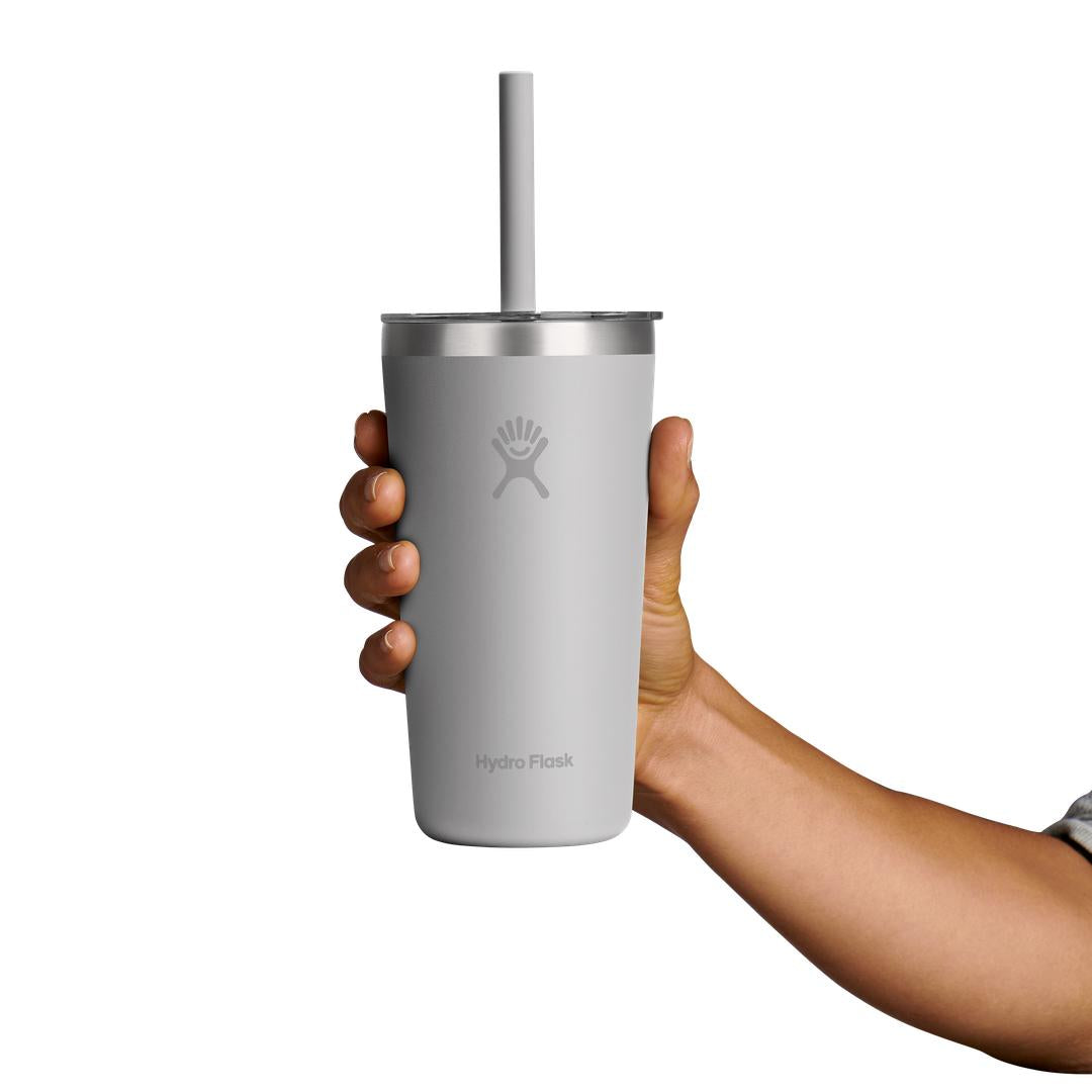 Hydro Flask HYDRO FLASK 20OZ TUMBLER CLEAR STRAW LID BIRCH