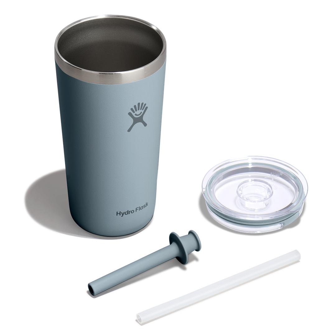 Hydro Flask HYDRO FLASK 20OZ TUMBLER CLEAR STRAW LID SHALE GRAY