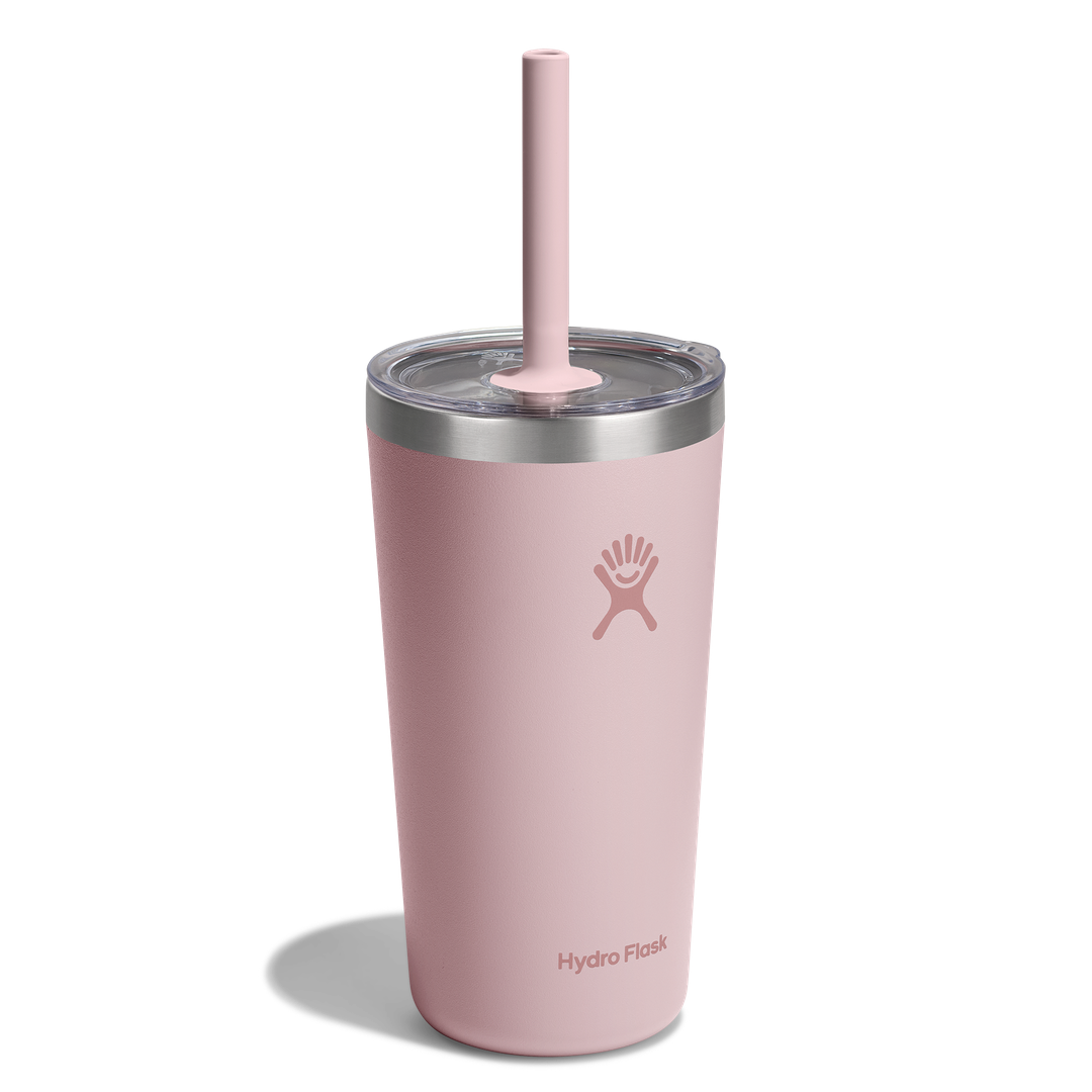 Hydro Flask HYDRO FLASK 20OZ TUMBLER CLEAR STRAW LID TRILLIUM