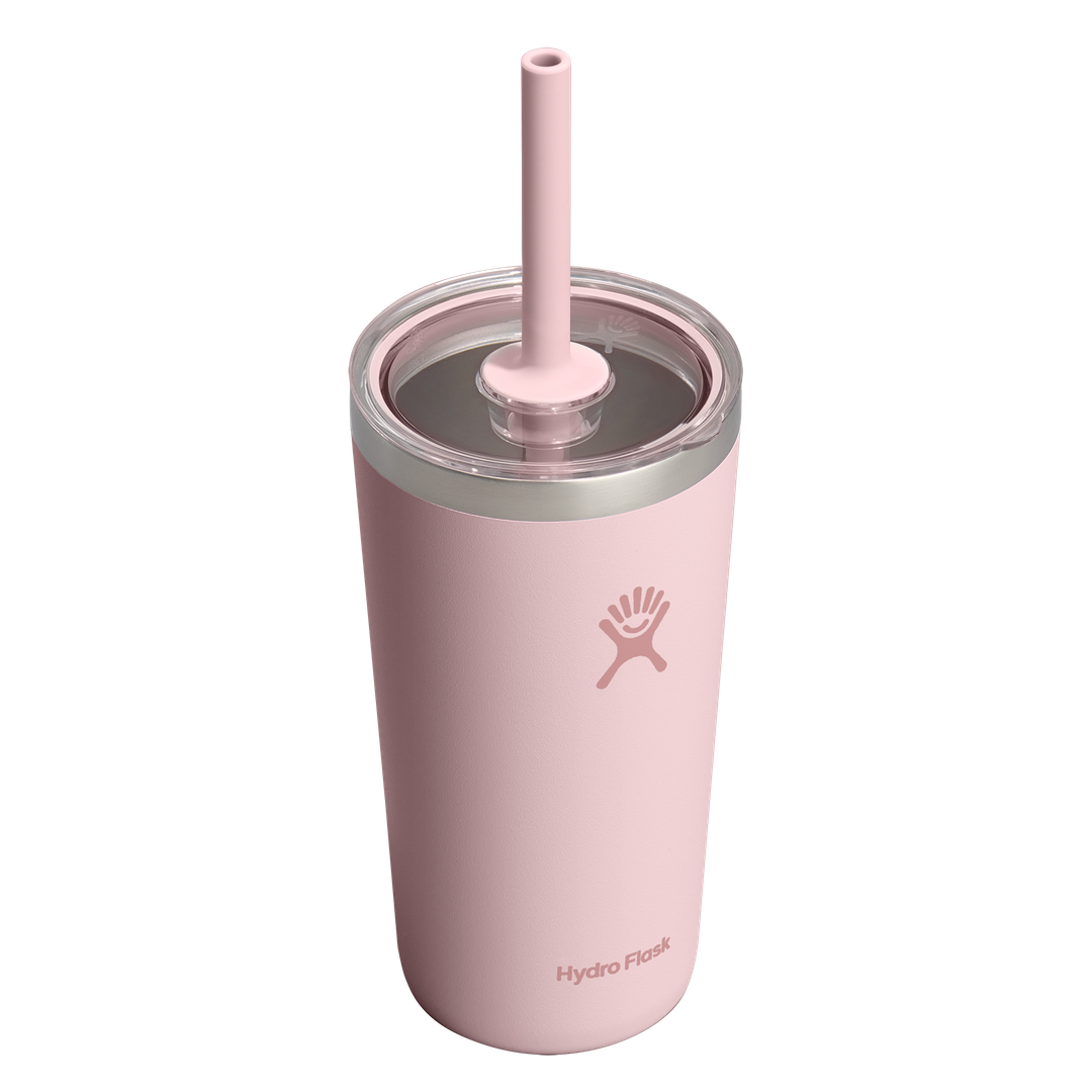 Hydro Flask HYDRO FLASK 20OZ TUMBLER CLEAR STRAW LID TRILLIUM