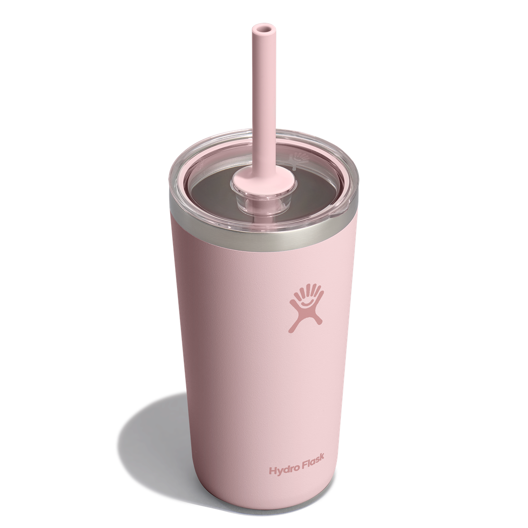 Hydro Flask HYDRO FLASK 20OZ TUMBLER CLEAR STRAW LID TRILLIUM