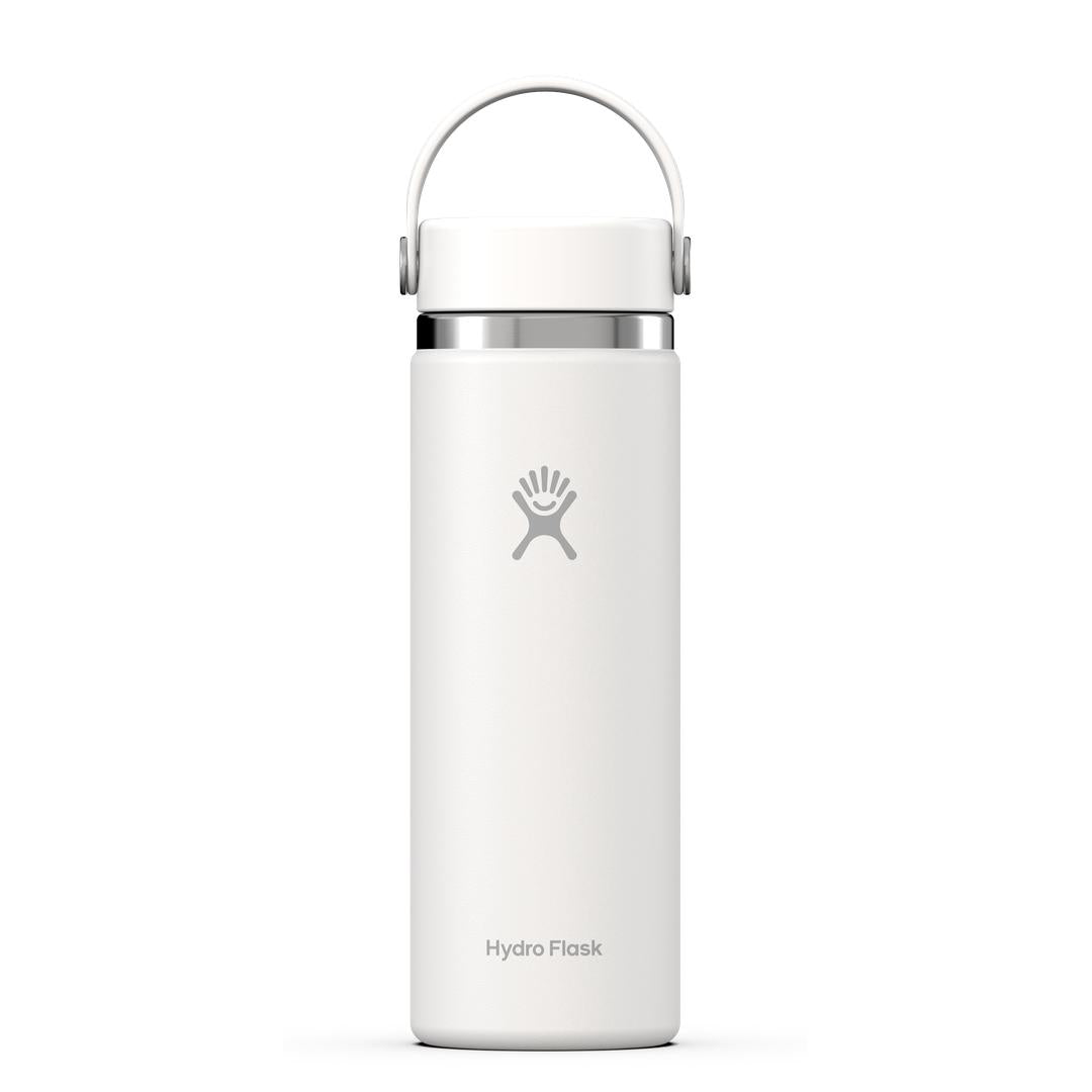 Hydro Flask HYDRO FLASK 20OZ WIDE FLEX CAP WHITE