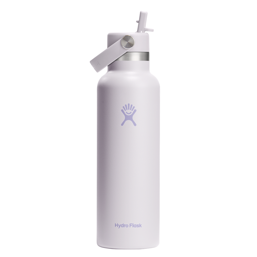 Hydro Flask 21oz Standard Flex Straw Cap Cloud Pink
