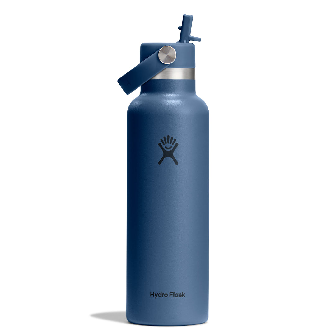 Hydro Flask HYDRO FLASK 21OZ STANDARD FLEX STRAW CAP HARBOR BLUE
