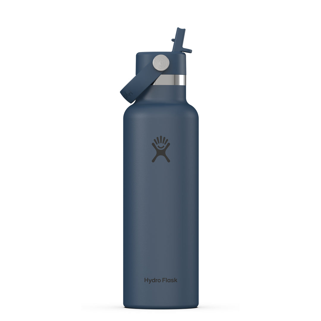 Hydro Flask HYDRO FLASK 21OZ STANDARD FLEX STRAW CAP HARBOR BLUE