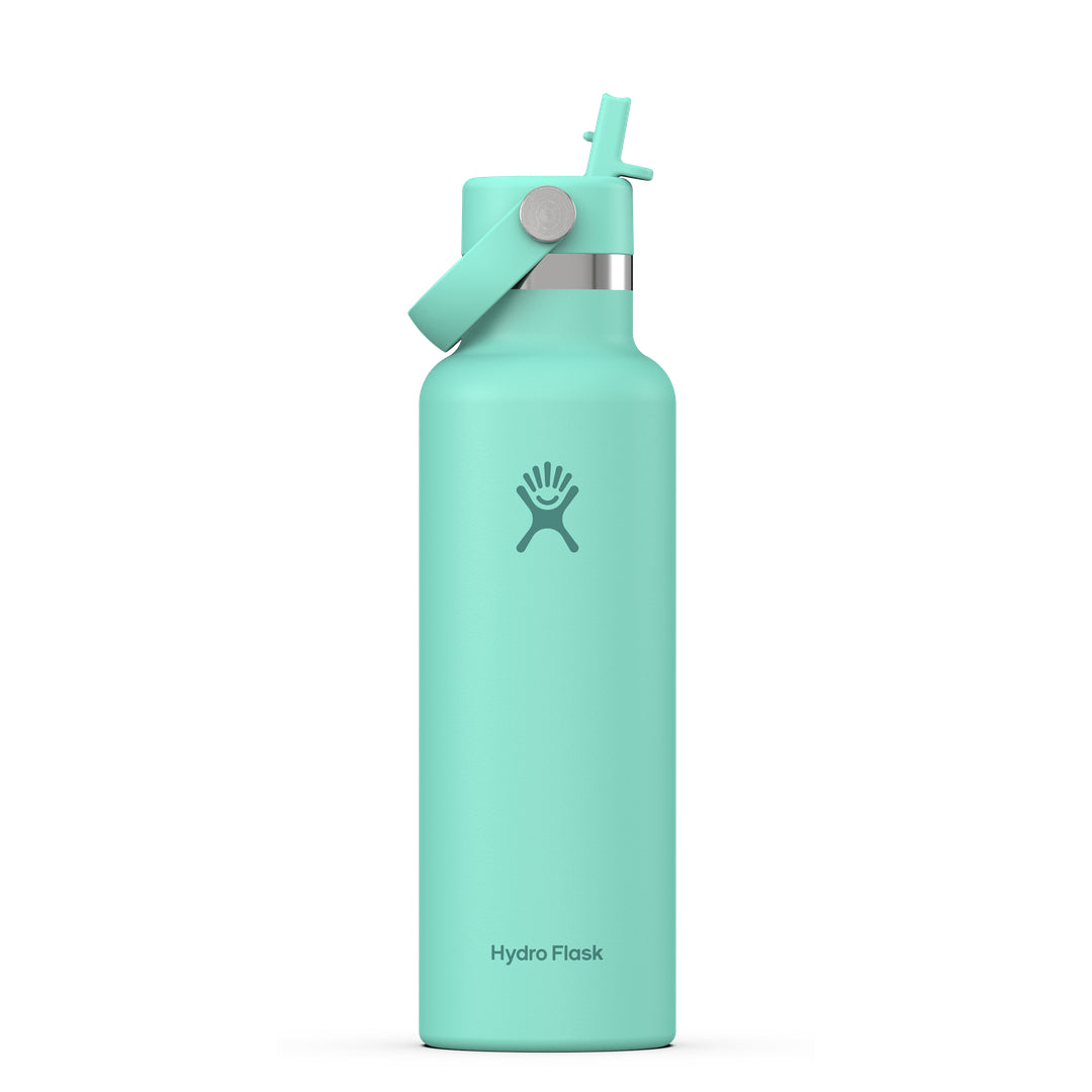 Hydro Flask HYDRO FLASK 21OZ STANDARD FLEX STRAW CAP MERMAID GREEN