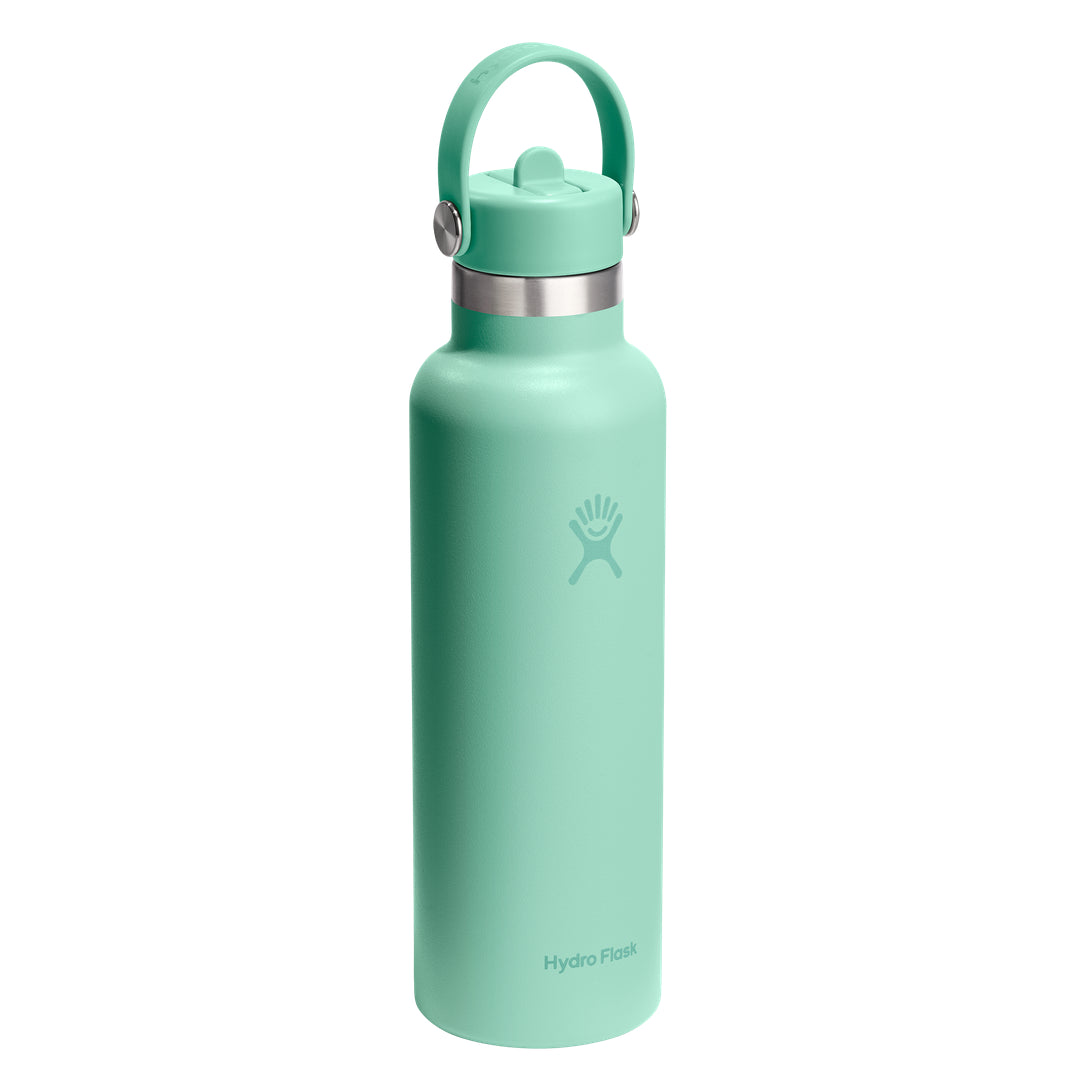 Hydro Flask HYDRO FLASK 21OZ STANDARD FLEX STRAW CAP MERMAID GREEN