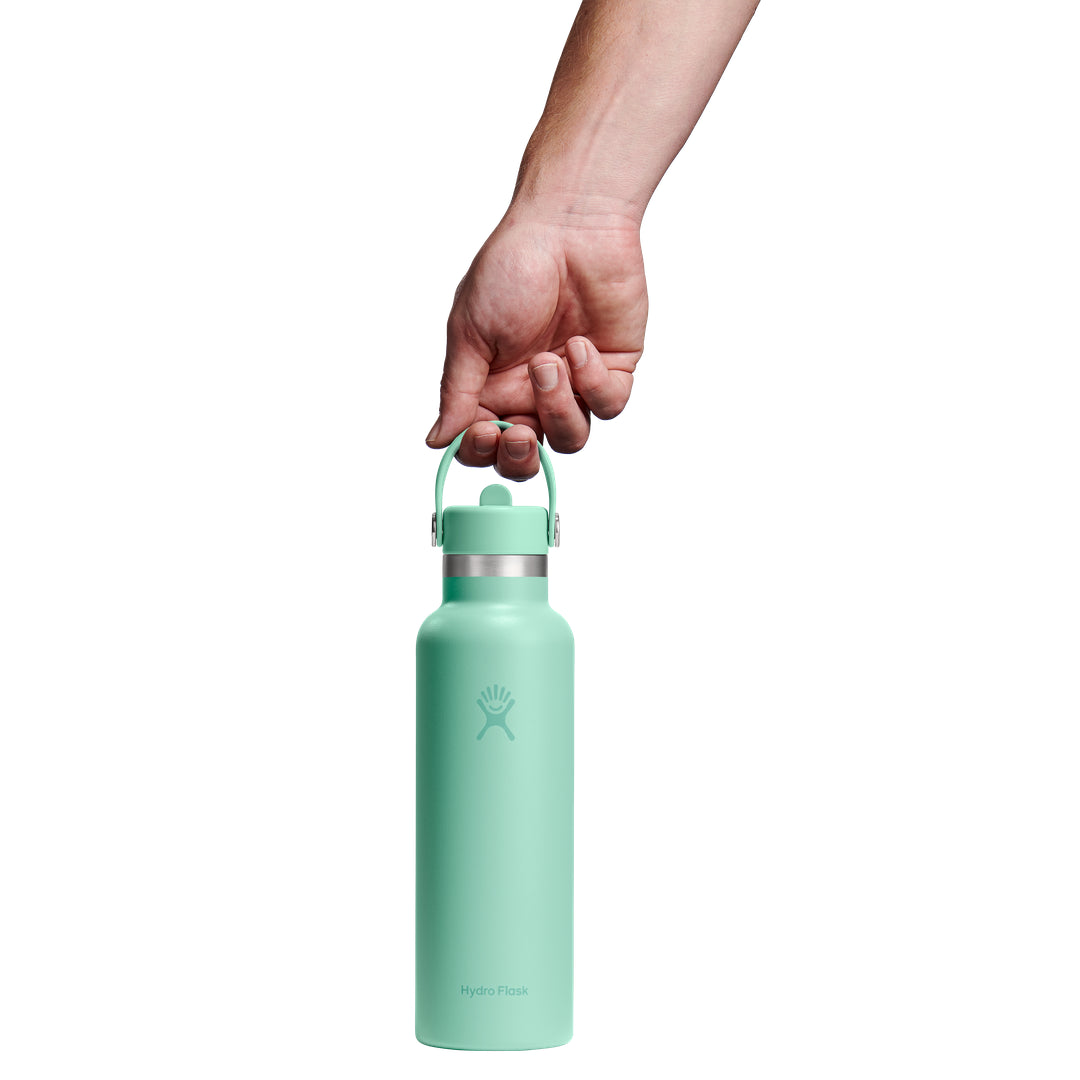 Hydro Flask HYDRO FLASK 21OZ STANDARD FLEX STRAW CAP MERMAID GREEN