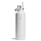 Hydro Flask HYDRO FLASK 21OZ STANDARD FLEX STRAW CAP WHITE
