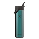 Hydro Flask HYDRO FLASK 24OZ LIGHT WIDE FLEX STRAW CAP EMERALD GREEN