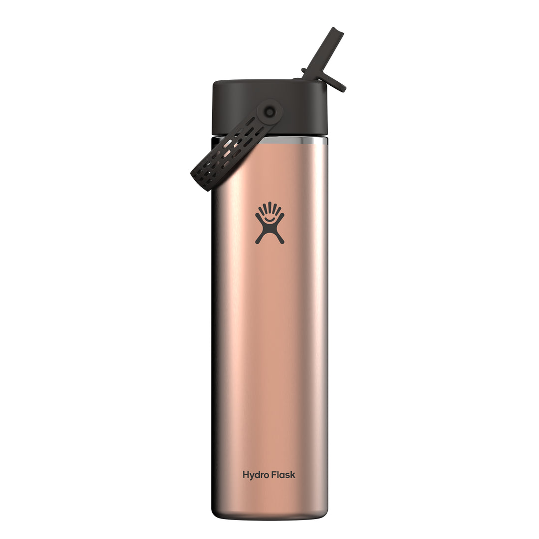 Hydro Flask HYDRO FLASK 24OZ LIGHT WIDE FLEX STRAW CAP QUARTZ
