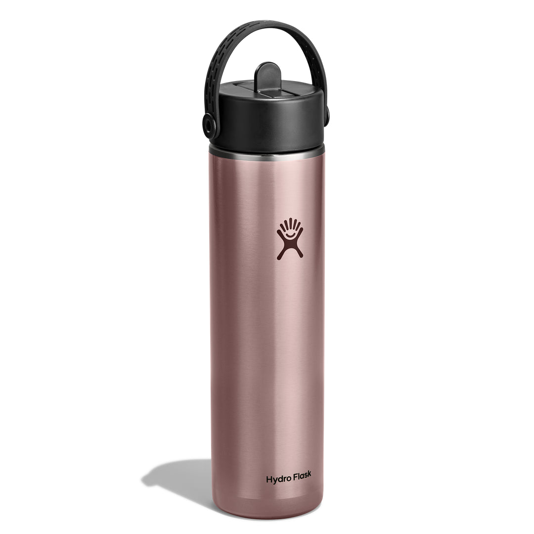 Hydro Flask HYDRO FLASK 24OZ LIGHT WIDE FLEX STRAW CAP QUARTZ