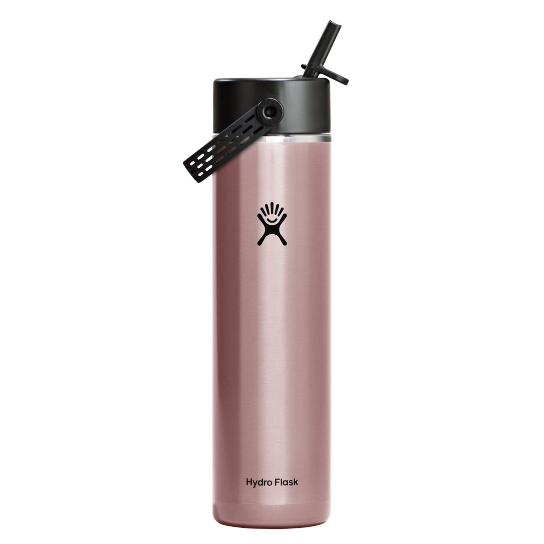 Hydro Flask HYDRO FLASK 24OZ LIGHT WIDE FLEX STRAW CAP QUARTZ