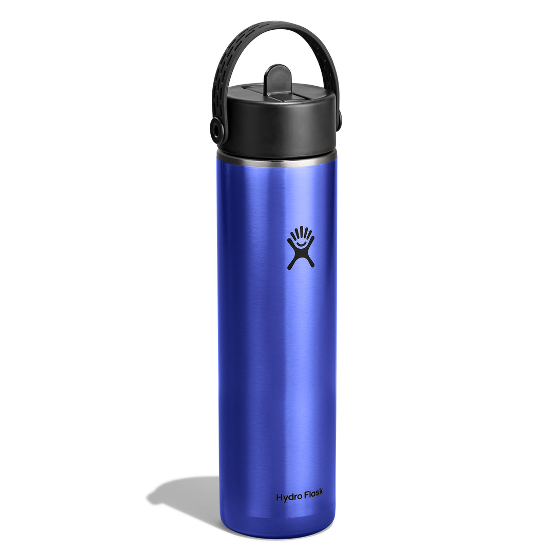 Hydro Flask HYDRO FLASK 24OZ LIGHT WIDE FLEX STRAW CAP SAPPHIRE BLUE