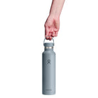 Hydro Flask HYDRO FLASK 24OZ STANDARD FLEX CAP SHALE GRAY
