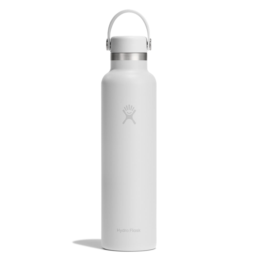 Hydro Flask HYDRO FLASK 24OZ STANDARD FLEX CAP WHITE