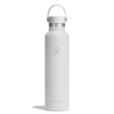 HYDRO FLASK 24OZ STANDARD FLEX CAP WHITE