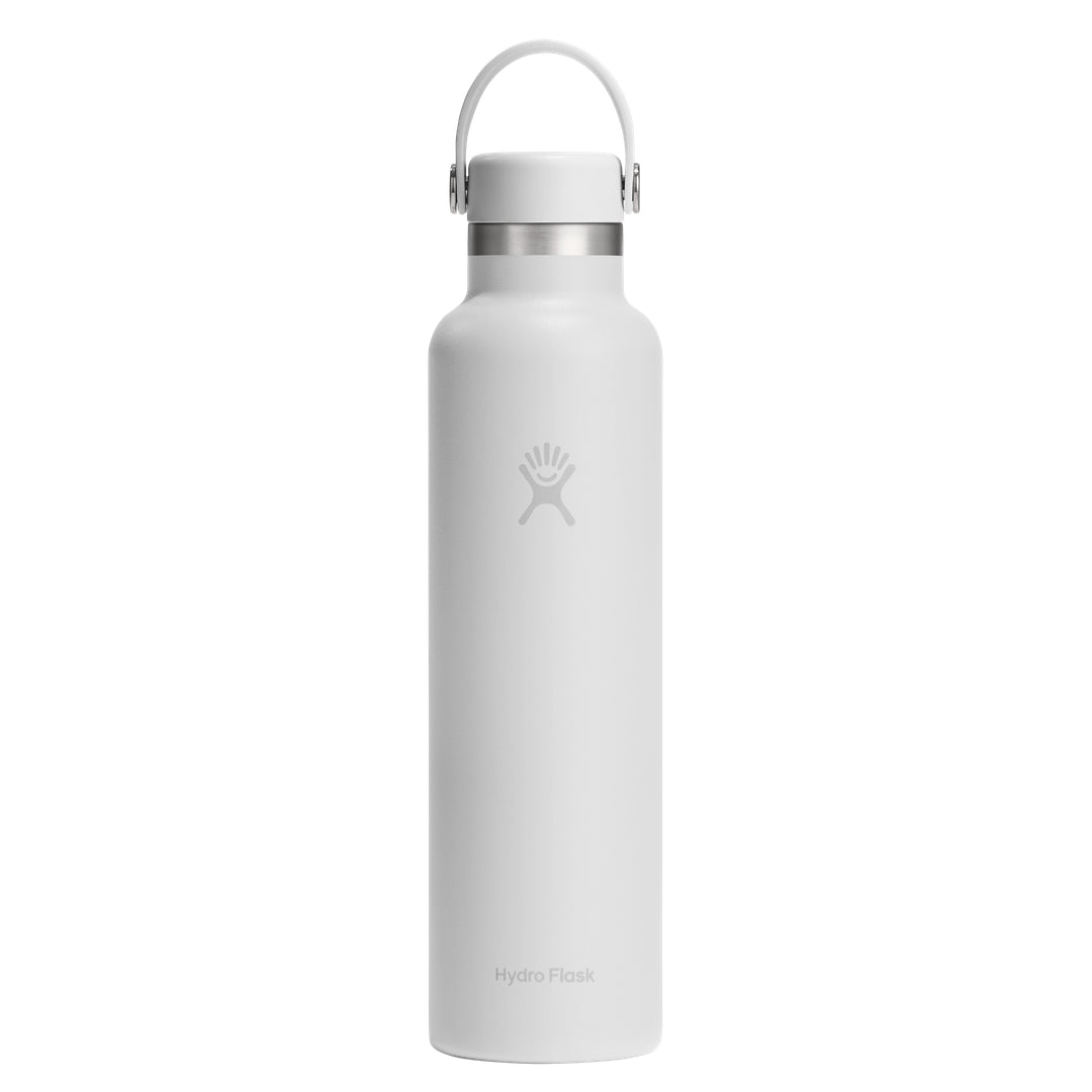 Hydro Flask HYDRO FLASK 24OZ STANDARD FLEX CAP WHITE