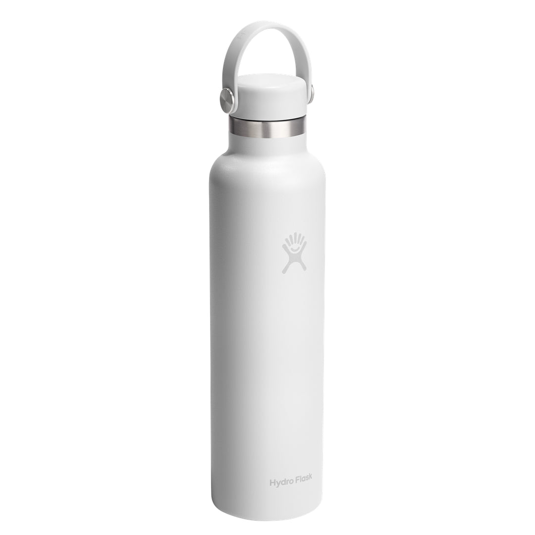 Hydro Flask HYDRO FLASK 24OZ STANDARD FLEX CAP WHITE