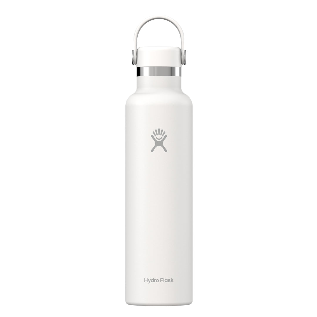 Hydro Flask HYDRO FLASK 24OZ STANDARD FLEX CAP WHITE