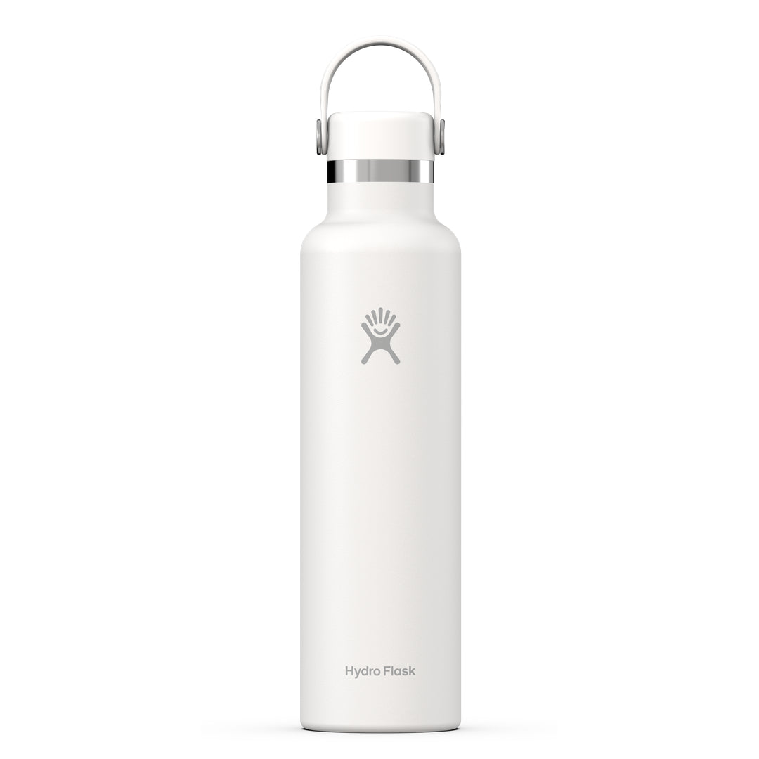 Hydro Flask HYDRO FLASK 24OZ STANDARD FLEX CAP WHITE