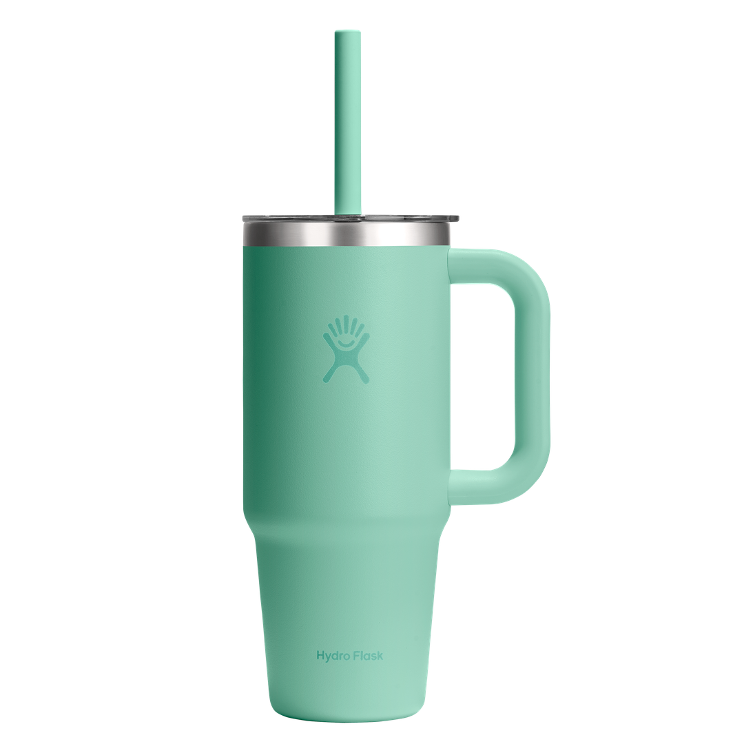 Hydro Flask HYDRO FLASK 24OZ TRAVEL TUMBLER CLEAR LID MERMAID GREEN