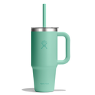 Hydro Flask HYDRO FLASK 24OZ TRAVEL TUMBLER CLEAR LID MERMAID GREEN