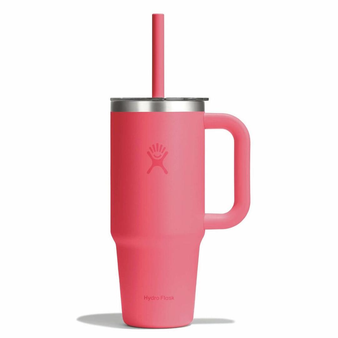 Hydro Flask 24oz Travel Tumbler Clear Lid Popstar Pink