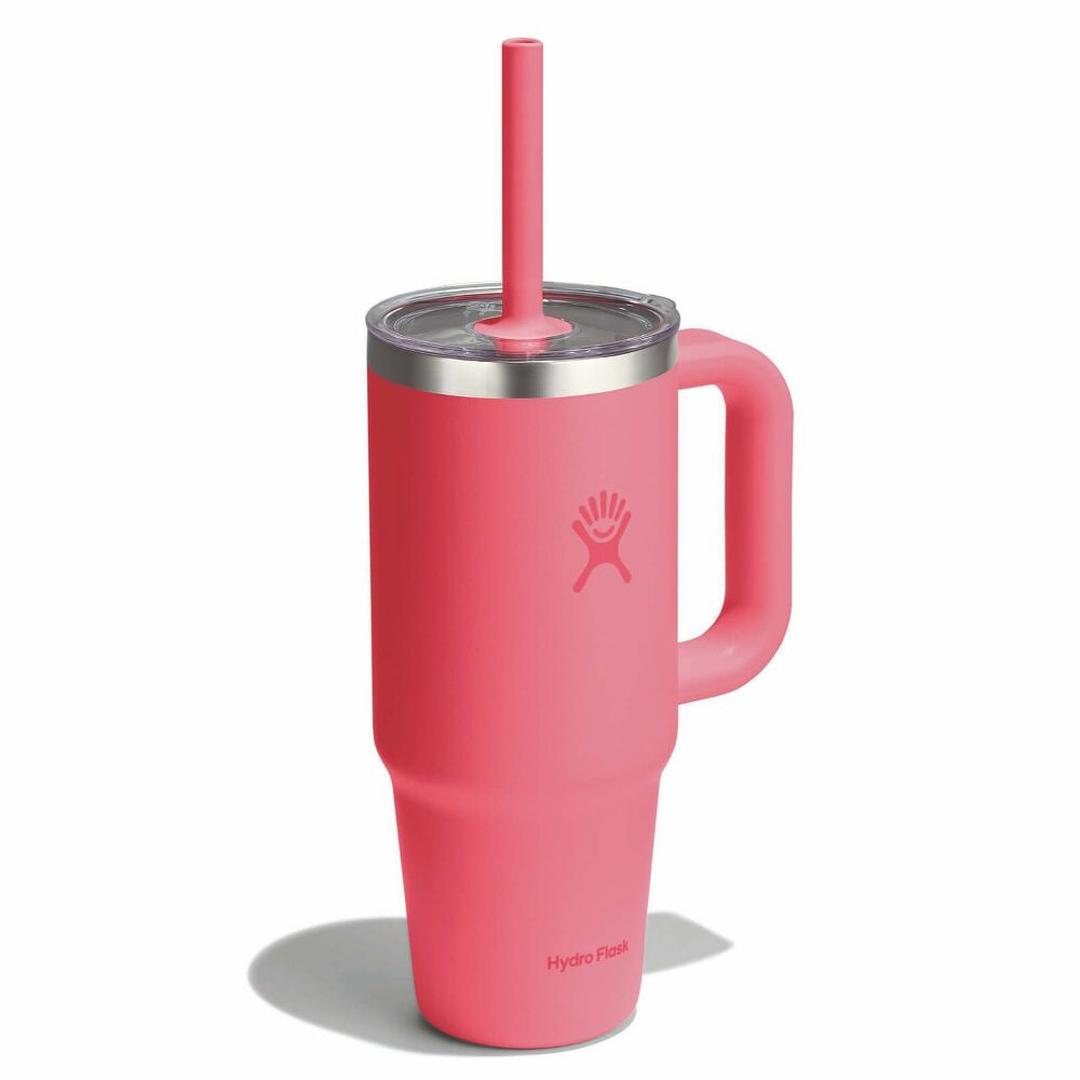 Hydro Flask 24oz Travel Tumbler Clear Lid Popstar Pink