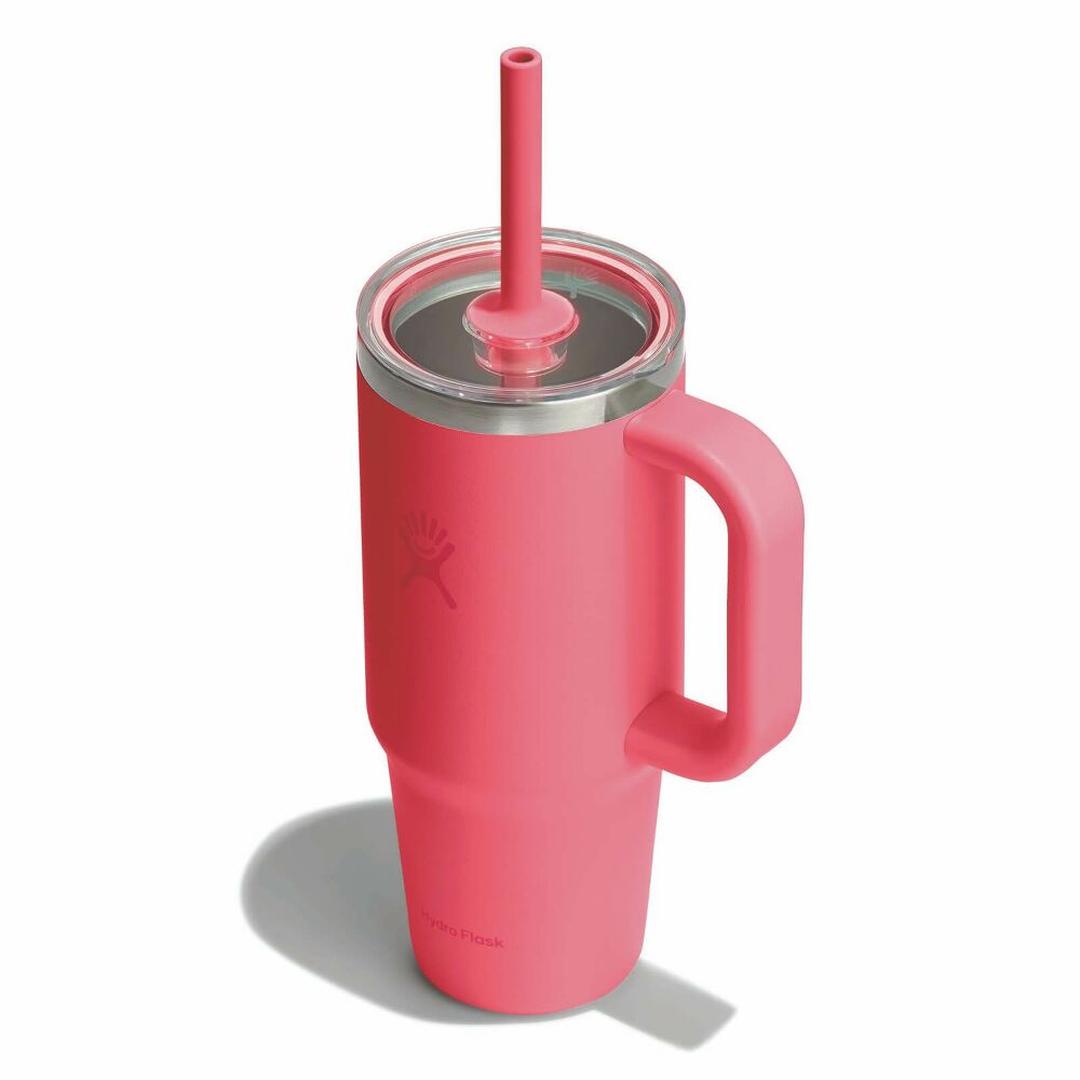 Hydro Flask 24oz Travel Tumbler Clear Lid Popstar Pink